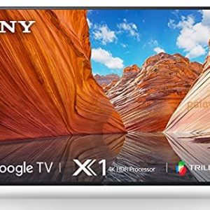 Sony Bravia 139 cm (55 inches) 4K Ultra HD Smart LED Google TV KD-55X80J (Black) (2021 Model) | with Alexa Compatibility