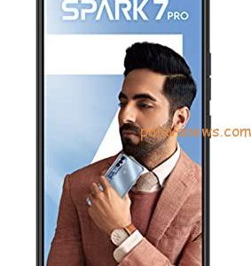 Tecno Spark 7 Pro (Magnet Black 6GB RAM 64GB Storage)
