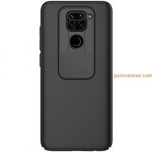 Nillkin Case for Xiaomi Redmi Note 9 (6.53″ Inch) CamShield Camera Close & Open Case Protect Black Color PC Finish