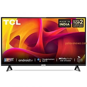 TCL 80 cm (32 inches) HD Ready Certified Android Smart LED TV 32P30S (Black)