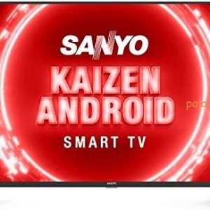 Sanyo 108 cm (43 inches) Kaizen Series 4K Ultra HD Certified Android LED TV XT-43UHD4S (Black) (2020 Model)