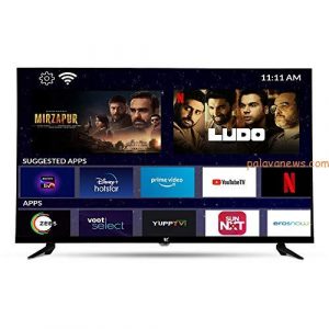 IAIR 81 cm (32 Inches) HD Ready Smart LED TV IR32SHD Frameless (Black) (2020 Model)