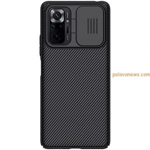 Nillkin Case for Xiaomi Redmi Note 10 Pro/Xiaomi Redmi Note 10 Pro Max (6.67″ Inch) CamShield Slider Camera Close & Open Case Protect Black Color PC Finish