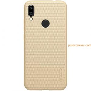 Nillkin Case for Xiaomi Redmi Note 7 Super Frosted Hard Back Cover Hard PC Gold Color