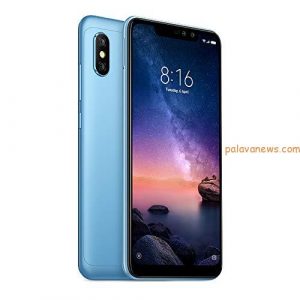 Redmi Note 6 Pro Blue, 4 GB RAM, 64 GB Storage