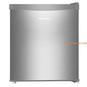 Hisense 44 L 1 Star Direct-Cool Single Door Mini Refrigerator (RR60D4ASB1, Silver)