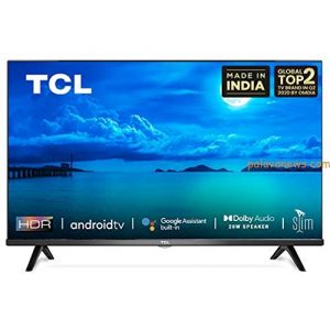TCL 79.9 cm (32 Inches) HD Ready Certified Android Smart LED TV 32S65A (Black) (2020 Model)