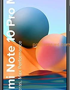 (Renewed) Redmi Note 10 Pro Max (Dark Night, 6GB RAM, 128GB Storage) -108MP Quad Camera | 120Hz Super Amoled Display