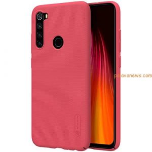 Nillkin Case for Xiaomi Redmi Note 8 (6.3″ Inch) Super Frosted Hard Back Cover PC Red Color