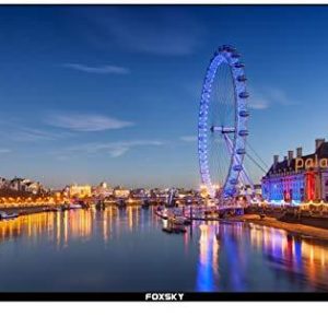 Foxsky 108 cm (43 inches) Full HD Smart LED TV 43FS-VS (Black) (2021 Model) | With Voice Assistant