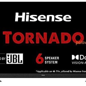 Hisense 139 cm (55 inches) 4K Ultra HD Smart Certified Android LED TV 55A73F (Black) (2020 Model) | With JBL 6 Speaker System