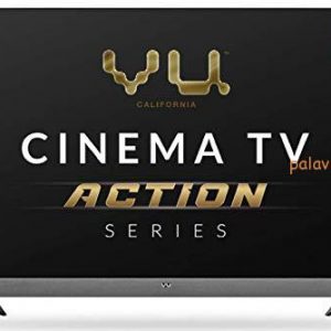 Vu 164cm (65inches) Cinema TV Action Series 4K Ultra HD LED Smart Android TV 65LX (Black) (2021 Model) I With 100 watt Front Soundbar