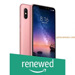 (Renewed) Mi Redmi Note 6 Pro (Rose Gold, 4GB, 64Gb)