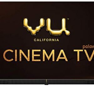 VU 126 cm (50 inches) 4K Ultra HD Cinema Android Smart LED TV 50CA (Black) | With 40W Front Soundbar