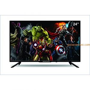 Indicool 61 cm (24 Inches) HD Ready LED TV HDF24AM01N (Black) (2021 Model)