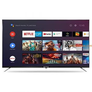 Kodak 108 cm (43 inches) 4K Ultra HD Smart LED TV 43CA2022 (Black) (2021 Model) | With Dolby Digital Plus & DTS Tru Surround