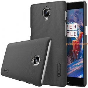 Nillkin Oneplus 3 Case/Oneplus 3T Case,[With Screen Protector] Frosted Shield Hard Case Back Cover For Oneplus 3/Oneplus 3T Black