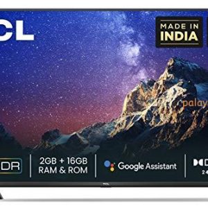 TCL 108 cm (43 inches) 4K Ultra HD Certified Android Smart LED TV 43P615 (Black) (2020 Model) | With Dolby Audio