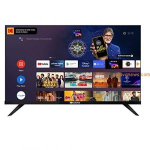 Kodak 108 cm (43 Inches) Full HD Certified Android LED TV 43FHDX7XPROBL (Black) (2021 Model)