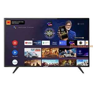 Kodak 139 cm (55 Inches) 4K Ultra HD Certified Android LED TV 55UHDX7XPRO (Black) (2020 Model)