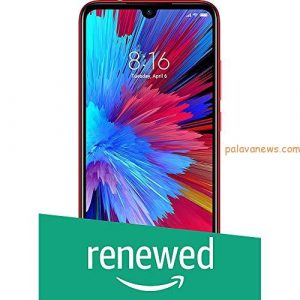 (Renewed) Redmi Note 7S (Ruby Red, 64GB, 4GB RAM)