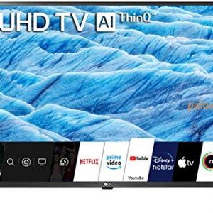 LG 139 cm (55 inches) 4K UHD Smart LED TV 55UM7290PTD (Ceramic BK + Dark Steel Silver)
