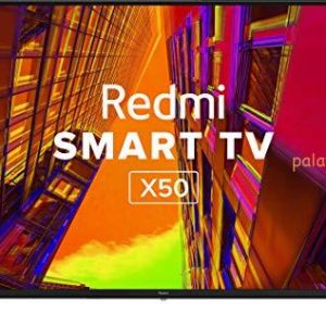 Redmi 126 cm (50 inches) 4K Ultra HD Android Smart LED TV X50|L50M6-RA (Black) (2021 Model)