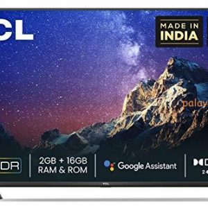 TCL 126 cm (50 inches) 4K Ultra HD Certified Android Smart LED TV 50P615 (Black) (2020 Model) | With Dolby Audio