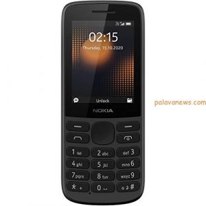 Nokia 215 4G Dual SIM 4G Phone with Long Battery Life, Multiplayer Games, Wireless FM Radio and Durable Ergonomic Design – Black_124.7 x 51.0 x 13.7 mm