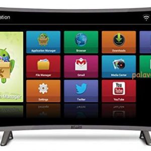Mitashi 107.95 cm (43 inches) MiCE043V30 FS Full HD Smart Curved LED TV (Black)