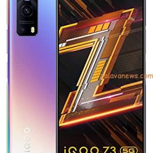 iQOO Z3 5G (Cyber Blue, 8GB RAM, 128GB Storage) | India’s First SD 768G 5G Processor | 55W FlashCharge | Upto 9 Months No Cost EMI | 6 Months Free Screen Replacement