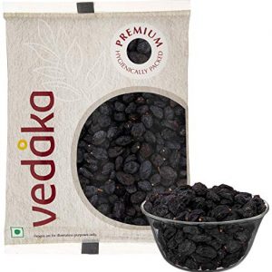 Vedaka Premium fresh Black Raisins, 200gm