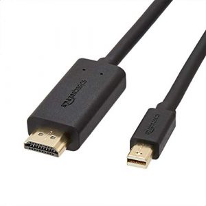 AmazonBasics Mini Display Port to HDMI Cable – 6 Feet