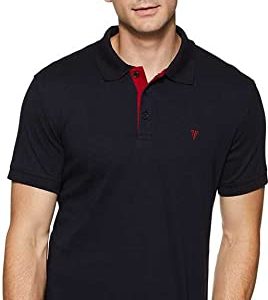 Van Heusen Athleisure Men’s Solid Regular Fit Polo