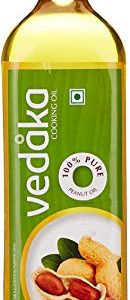 Vedaka Cold Pressed Peanut (Groundnut) Oil 1l Material : vegetarian