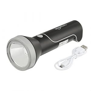 AmazonBasics 2 in 1 Rechargeable Torch and Table Light, Black