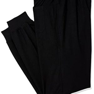 Amazon Brand – Symbol Men’s Jogger Track Pants (SS21SY005_Black_XL)