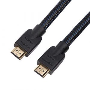AmazonBasics Braided HDMI Cable – 25-Feet