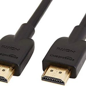AmazonBasics High-Speed HDMI Cable, 3 Feet – Supports Ethernet, 3D, 4K video,Black