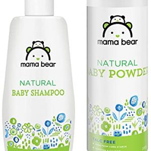 Mama Bear Natural Baby Powder – 200 gm & Mama Bear Natural Baby Shampoo – 400 ml