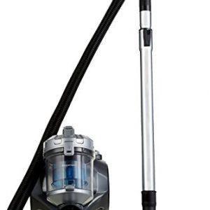 AmazonBasics Cylinder Bagless Vacuum Cleaner with Power Suction, Low Sound, High Energy Efficiency and 2 Years Warranty (1.5L, Black)