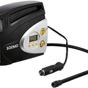 Amazon Brand – Solimo Portable Digital Tyre Inflator (Black)