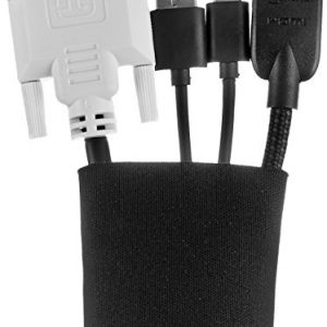 AmazonBasics Cable Sleeve – 60-Inch, Black