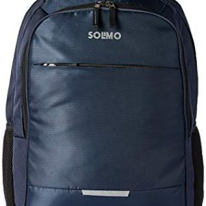 Amazon Brand – Solimo Laptop Backpack for 15.6-inch Laptops, 30L (Blue)