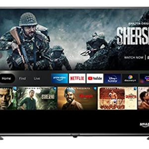 AmazonBasics 109 cm (43 inches) 4K Ultra HD Smart LED Fire TV AB43U20PS (Black)