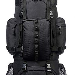 AmazonBasics Internal Frame (Hardback) Hiking Backpack with Raincover