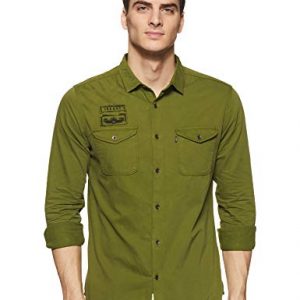 Amazon Brand – Inkast Denim Co. Men’s Slim Fit Casual Shirt