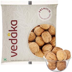 Amazon Brand – Vedaka Inshell Walnuts, 250g