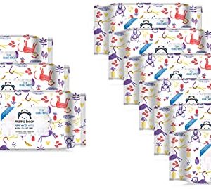 Mama Bear 98% Water Wipes – 72 wipes/pack (Pack of 3) & Mama Bear 98% Water Wipes – 72 wipes/pack (Pack of 6)