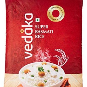 Amazon Brand – Vedaka Super Basmati Rice, 5 kg
